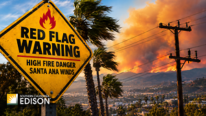 Red Flag Warning Triggers Power Shutoffs for Thousands Across Southern California