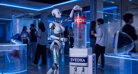 Svedka's New Vodka Water Cooler Turns the Office Water Cooler Into Happy Hour Central