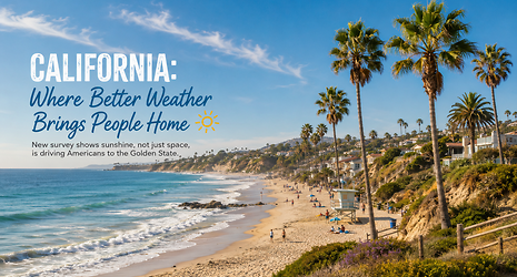 California's Sunshine Is Still a Big Draw for Americans Looking to Move