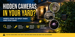 Hidden Cameras in Your Yard? Here's How to Spot Them and Stay Safe
