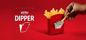 Heinz Reinvents Fry Dipping With Mess-Free Ketchup Container