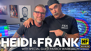 The Heidi and Frank Show with guest Patrick Warburton