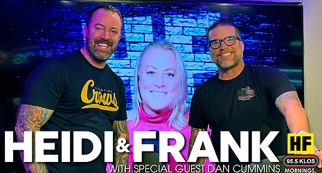 Heidi and Frank with guest Dan Cummins