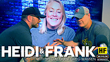Heidi and Frank with guest Greg Warren