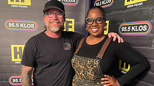 Heidi and Frank with guest LaNisa Renee Frederick