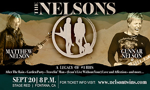 The Nelsons | Fontana, CA | Stage Red | 9.20.25