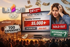 LA28 Faces Backlash Over $5,000 Olympic Ticket Prices