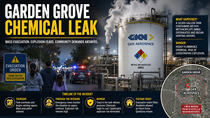 Garden Grove Residents Demand Answers After Chemical Scare Sparks Mass Evacuations