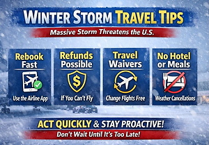 Winter Storm Could Trigger Mass Flight Cancellations This Weekend - What Travelers Should Know